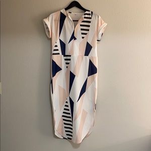 Cute Color Block Dress